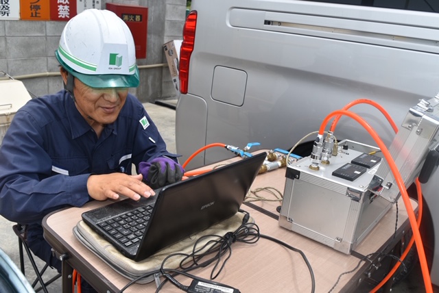 地下タンク気密漏洩検査へのリンク