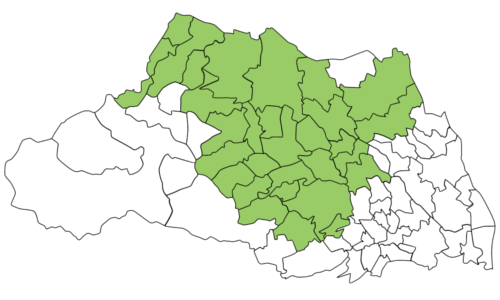 重油配送エリア