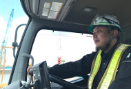 工事現場の納入に特化したドライバー