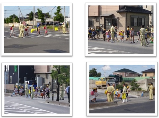 交通誘導の様子1