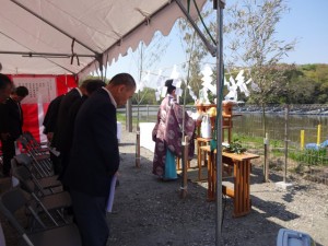 東和アークス吉見発電所開所式