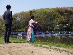 東和アークス吉見発電所開所式