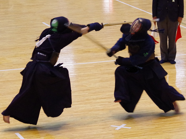 第５８回関東実業団剣道大会の様子