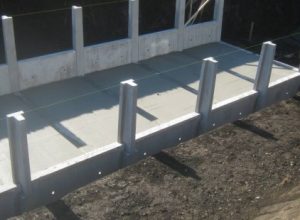 コンクリート改質剤「ＦＤ－１５」の使用現場