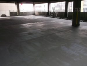 コンクリート改質剤「ＦＤ－１５」の使用現場