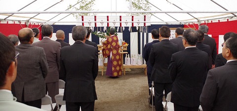 東和宇都宮石産(株)宇都宮工場新築工事竣工式